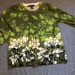 Floral cardigan